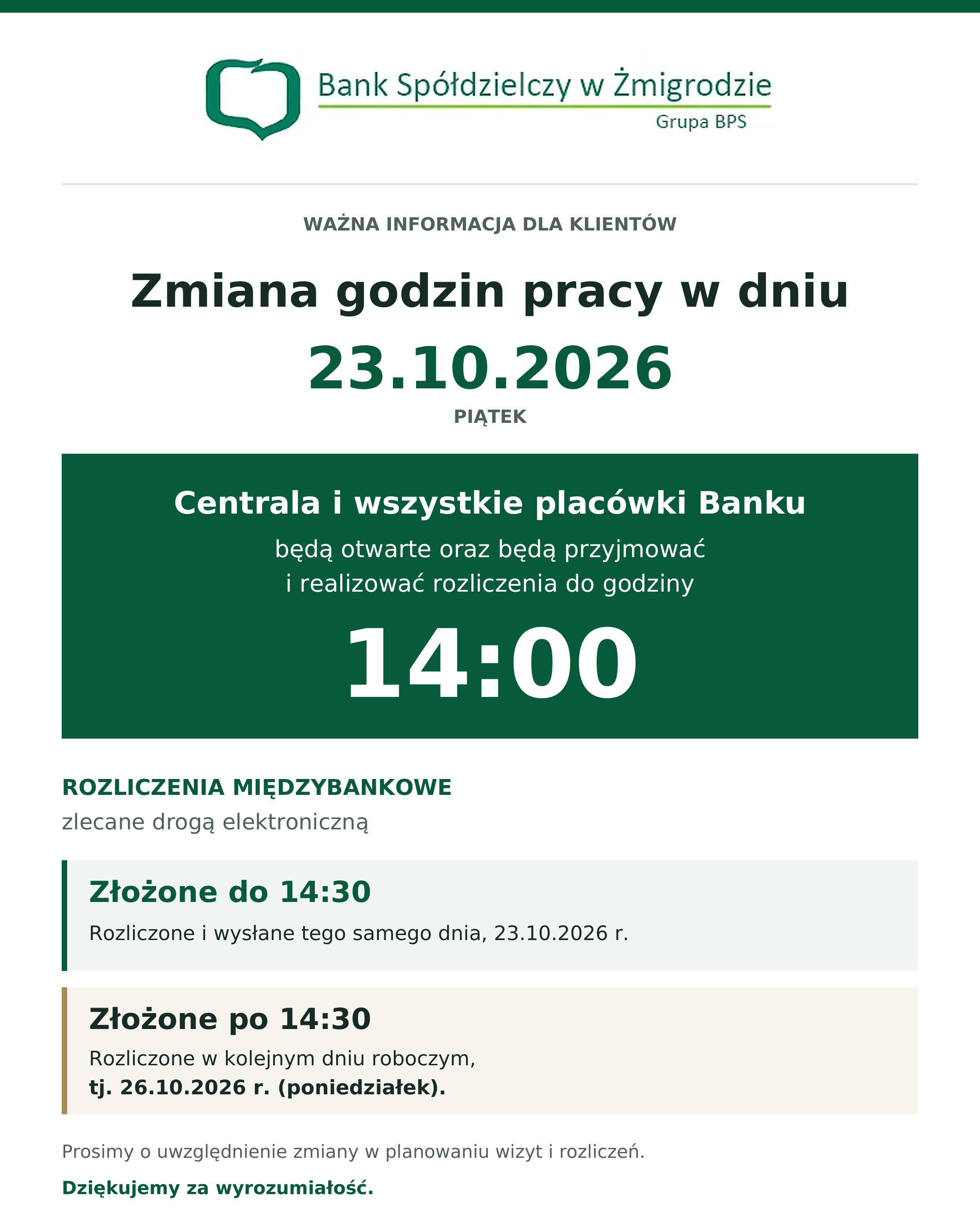 Na strone godziny pracy